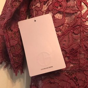 Formal long lace dress